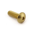 Tornillo Aluminio Pro-Bolt cabeza alomada M8 x (1.25mm) x 25mm LFB825G Oro PRO BOLT LFB825G