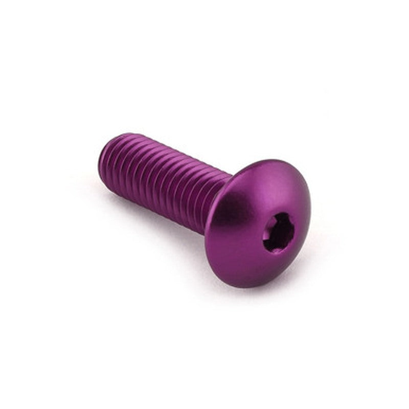 Tornillo Aluminio Pro-Bolt cabeza alomada M8 x (1.25mm) x 25mm LFB825P Violeta PRO BOLT LFB825P