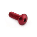 Tornillo Aluminio Pro-Bolt cabeza alomada M8 x (1.25mm) x 25mm LFB825R Rojo PRO BOLT LFB825R