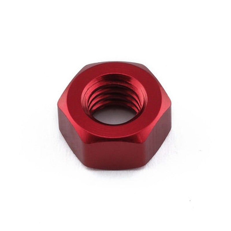 Tuerca plana de Aluminio Pro-Bolt M6 LFN6R Rojo PRO BOLT LFN6R