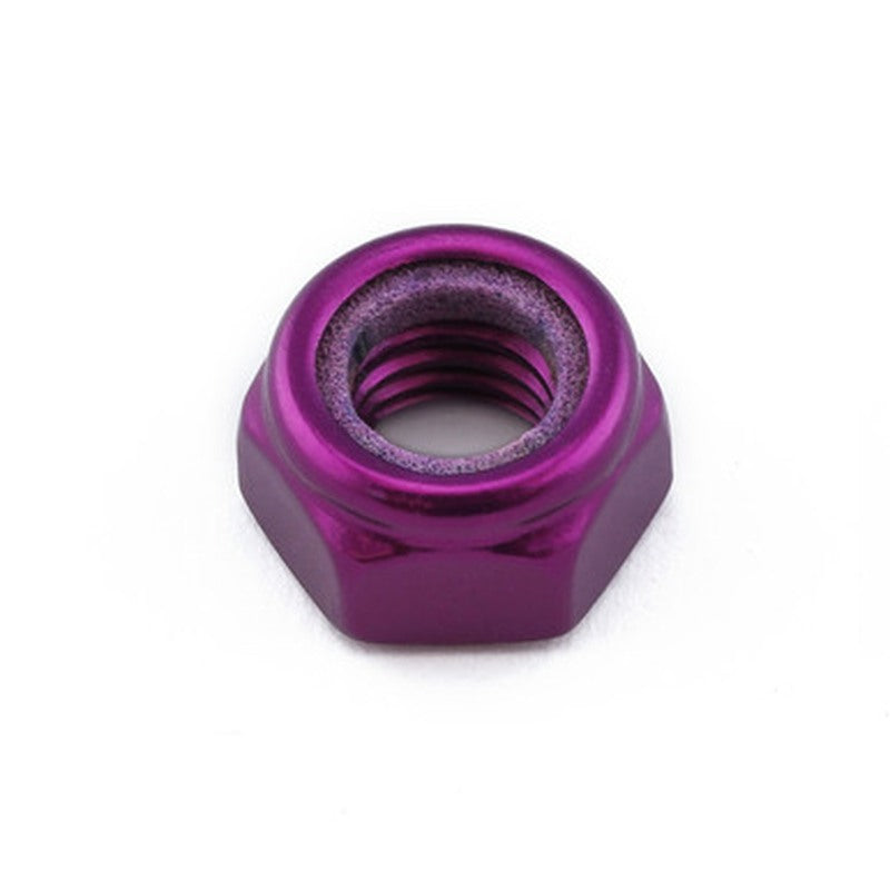 Tuerca Aluminio Pro-Bolt autoblocante M8 LNYN8P Violeta PRO BOLT LNYN8P
