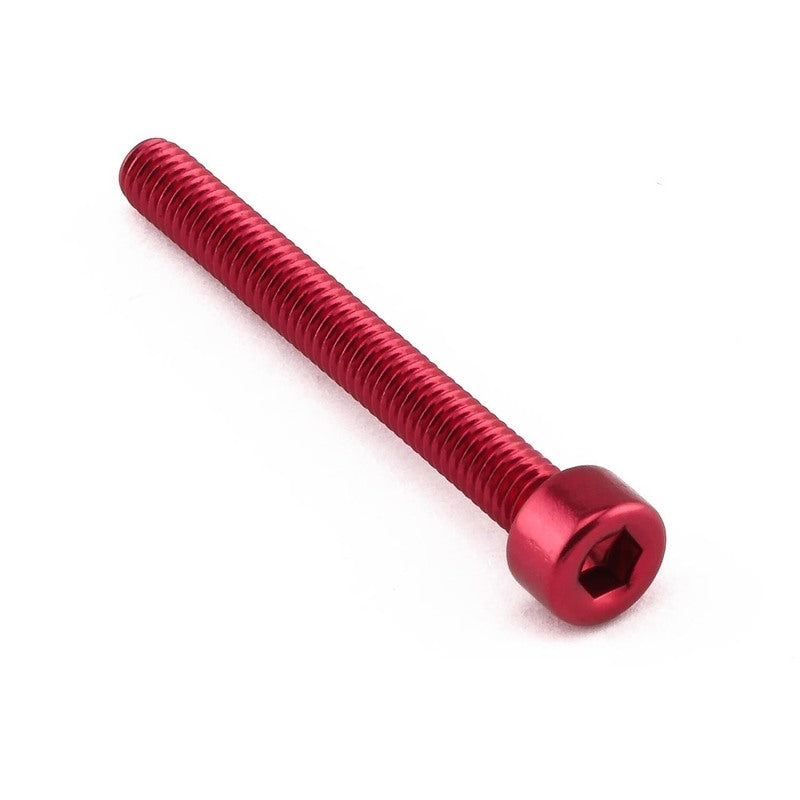 Tornillo Aluminio Pro-bolt cabeza cilíndrica M4 x (0.7mm) x 35mm LPB435R Rojo PRO BOLT LPB435R