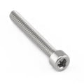 Tornillo Aluminio Pro-bolt cabeza cilíndrica M5 x (0.8mm) x 40mm LPB540S Plata PRO BOLT LPB540S