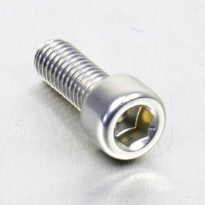 Tornillo de Aluminio Pro-bolt cabeza cilíndrica M6 x (1.00mm) x 16mm plata LPB616S PRO BOLT LPB616S