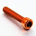Tornillo de Aluminio Pro-bolt cabeza cilíndrica M6 x (1.00mm) x 30mm naranja LPB630O PRO BOLT LPB630O