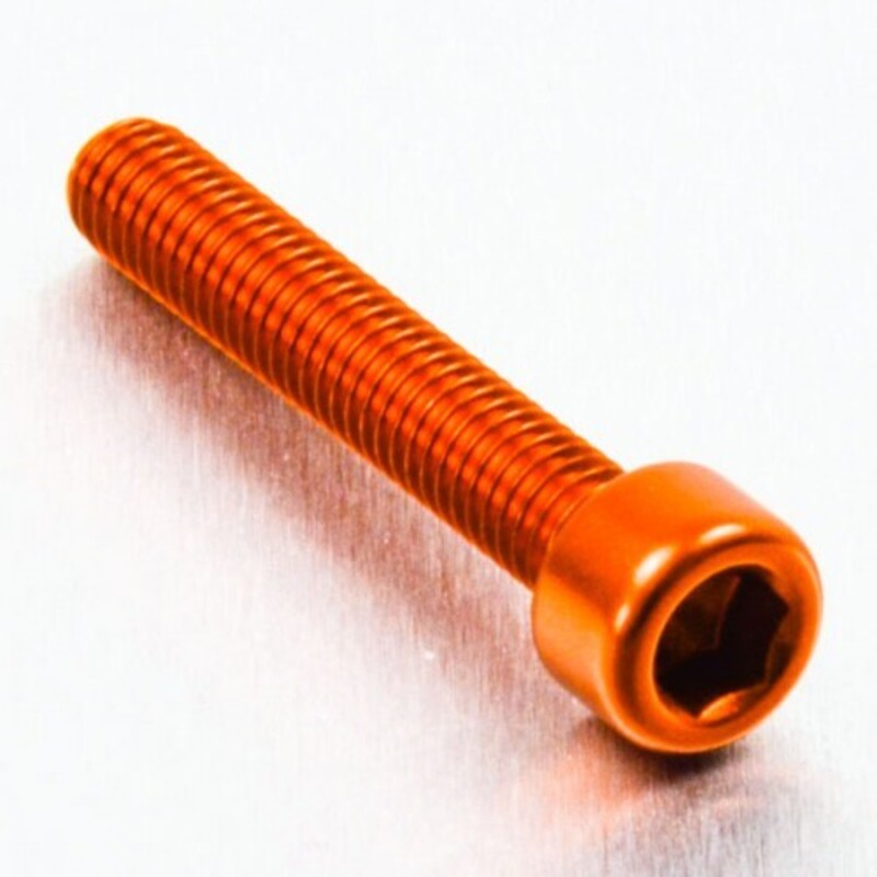 Tornillo de Aluminio Pro-bolt cabeza cilíndrica M6 x (1.00mm) x 35mm naranja LPB635R PRO BOLT LPB635O