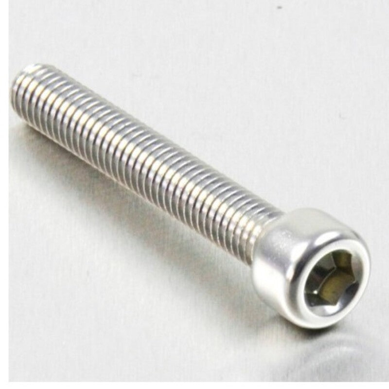 Tornillo de Aluminio Pro-bolt cabeza cilíndrica M6 x (1.00mm) x 40mm plata LPB640S PRO BOLT LPB640S