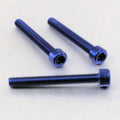 Tornillo de Aluminio Pro-bolt cabeza cilíndrica M6 x (1.00mm) x 50mm azul LPB650B PRO BOLT LPB650B