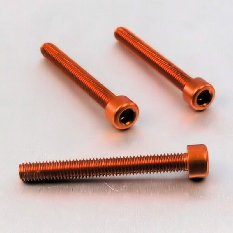 Tornillo de Aluminio Pro-bolt cabeza cilíndrica M6 x (1.00mm) x 50mm naranja LPB650B PRO BOLT LPB650O