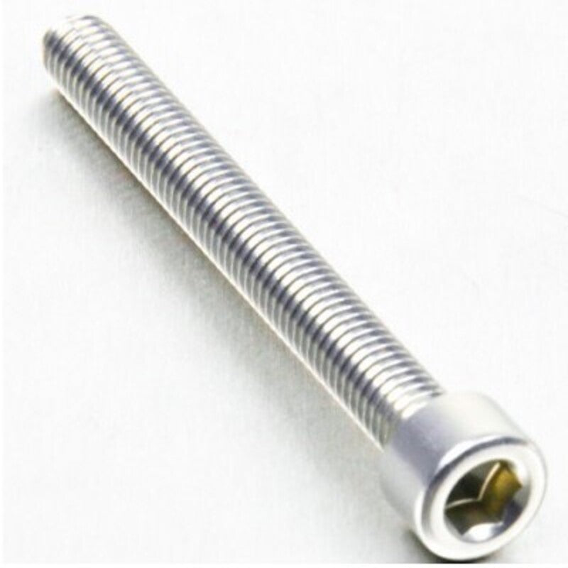 Tornillo de Aluminio Pro-bolt cabeza cilíndrica M6 x (1.00mm) x 55mm plata LPB655S PRO BOLT LPB655S