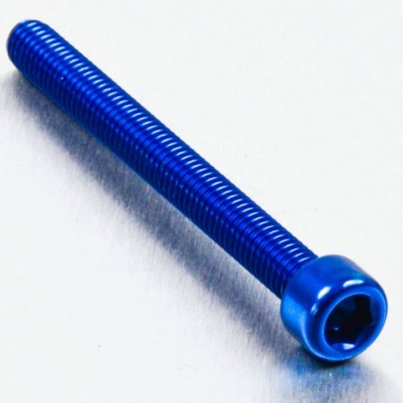 Tornillo de Aluminio Pro-bolt cabeza cilíndrica M6 x (1.00mm) x 60mm azul LPB660B PRO BOLT LPB660B
