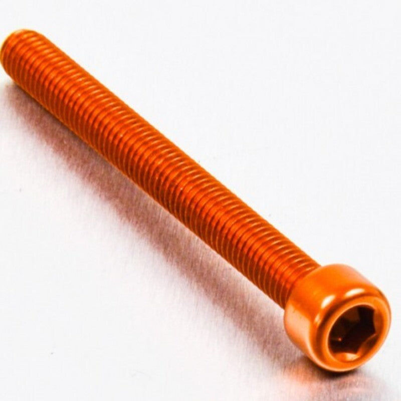 Tornillo de Aluminio Pro-bolt cabeza cilíndrica M6 x (1.00mm) x 65mm naranja LPB665B PRO BOLT LPB665O