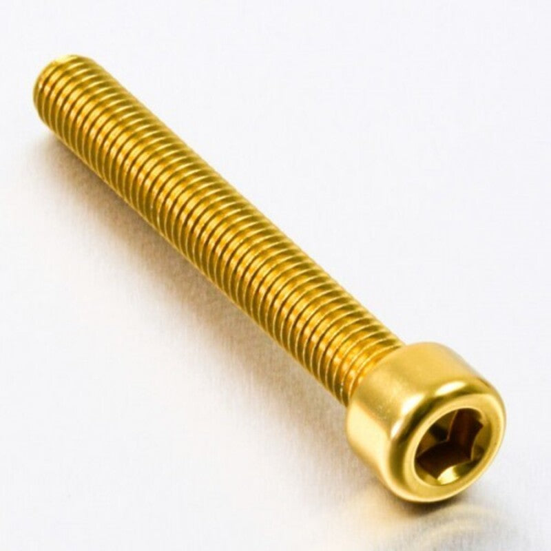 Tornillo de Aluminio Pro-bolt cabeza cilíndrica M8 x (1.25mm) x 60mm oro LPB860G PRO BOLT LPB860G