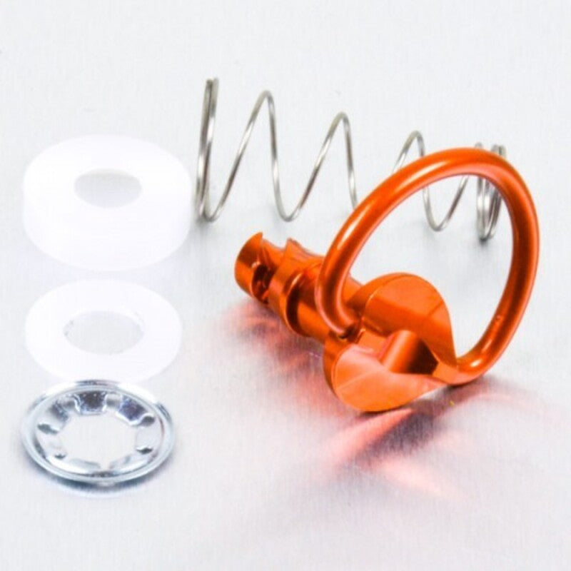 Tornillo rápido de Aluminio 1/4 de vuelta Pro-Bolt 17mm naranja LQRCLIP17O PRO BOLT LQRCLIP17O