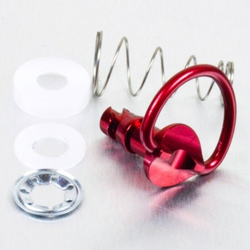 Tornillo rápido de Aluminio 1/4 de vuelta Pro-Bolt 17mm rojo LQRCLIP17R PRO BOLT LQRCLIP17R