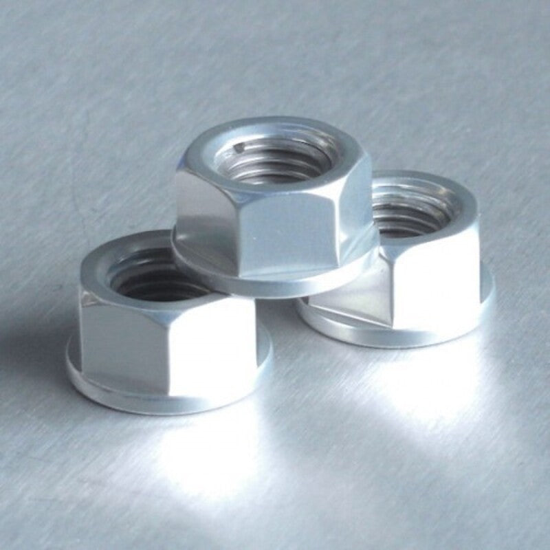 Tuerca de Aluminio Pro-Bolt 10mm plata LSPN10S PRO BOLT LSPN10S