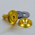 Arandela de Aluminio avellanada M6 oro LWAC6-19G PRO BOLT LWAC6-19G