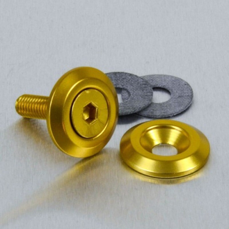 Arandela de Aluminio avellanada M6 oro LWAC6-19G PRO BOLT LWAC6-19G