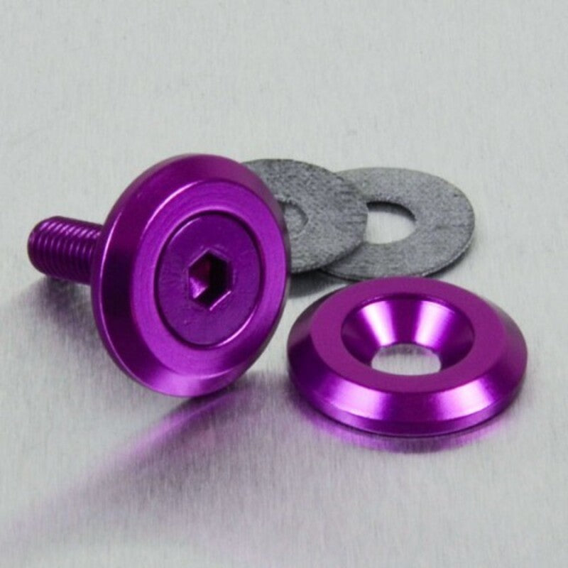 Arandela de Aluminio avellanada M6 violeta LWAC6-19P PRO BOLT LWAC6-19P