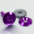 Arandela de Aluminio avellanada M6 violeta LWAC6-22P PRO BOLT LWAC6-22P