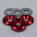 Arandela de Aluminio avellanada M6 rojo LWAC6-22R PRO BOLT LWAC6-22R