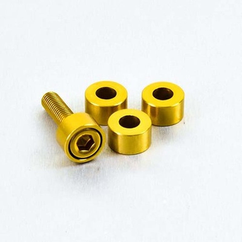 Arandela de Aluminio cilíndrica M6 Pro-Bolt LWACP6G Oro PRO BOLT LWACP6G