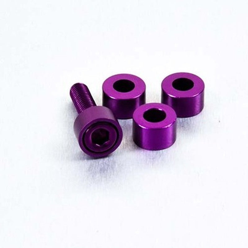 Arandela de Aluminio cilíndrica M6 Pro-Bolt LWACP6P Violeta PRO BOLT LWACP6P