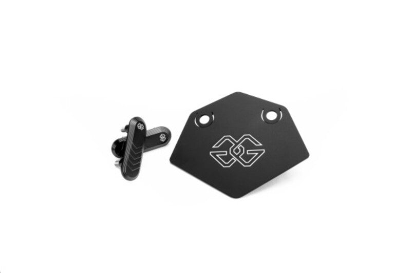 Kit de tapas para circuito GILLES TOOLING (retrovisores + guardabarros), negro GILLES RCK-05-B