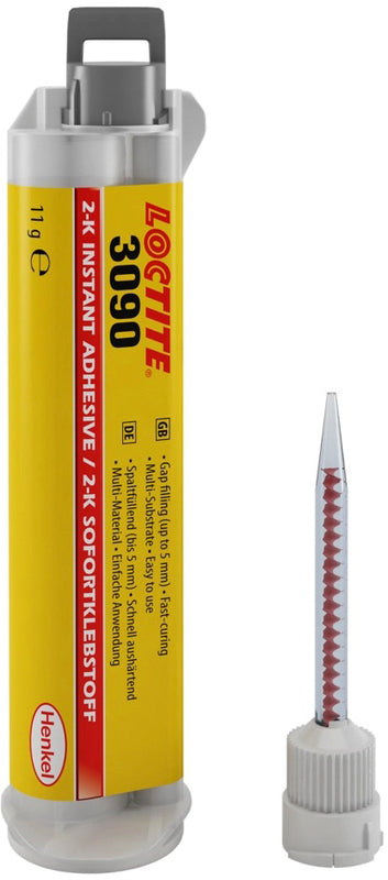 Adhesivo instantáneo LOCTITE 3090 bicomponente - Jeringa doble 11gr LOCTITE 1379598