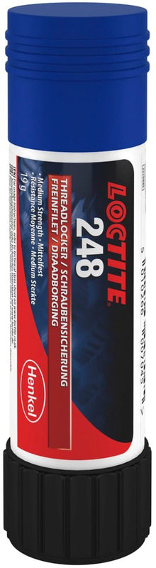 Fijador de roscas LOCTITE 248 media resistencia - Barra 19gr LOCTITE 1714961