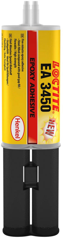 Adhesivo epoxi 5 minutos LOCTITE EA 3450 Iron bicomponente - Jeringa doble 25ml LOCTITE 1886335