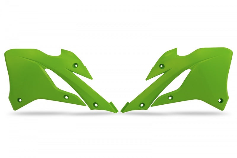 Tapas de radiador UFO - Verde Kawasaki KX85 UFO KA04758#026
