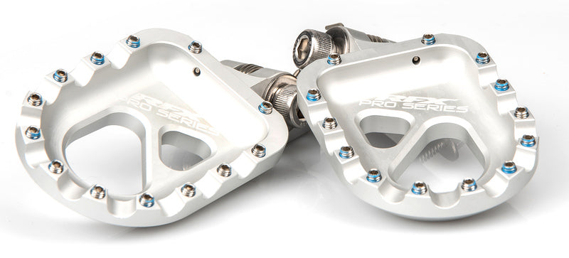 Reposapiés de aluminio CNC para trial RFX Pro (plata) Universal - Gas Gas/Beta/Sherco/Montesa RFX FXFR9020099SV