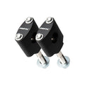 Torretas de manillar RFX Race 22,2 mm (negro) RFX FXHM1002255BK