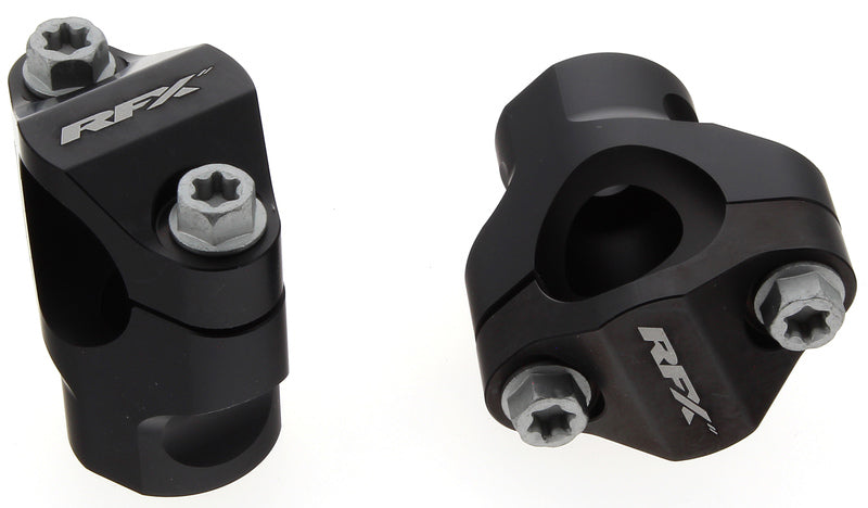 Torretas de manillar RFX Race 28,6 mm (negro) RFX FXHM5022855BK