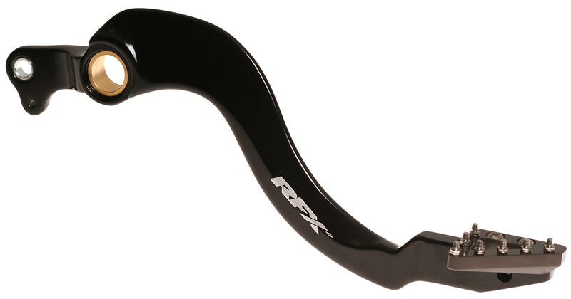 Pedal de freno trasero RFX Pro ST (H/A negro/H/A titanio) - Honda CRF250/450 RFX FXRB1020199HA