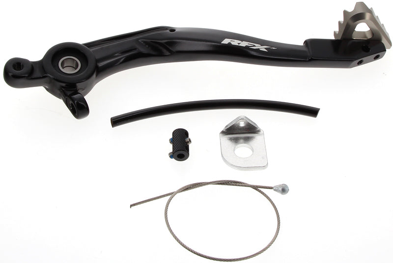 Pedal de freno trasero RFX Pro ST H/A BK/Ti RFX FXRB5050199HA