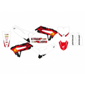Kit de adhesivos BLACKBIRD Retro - Honda CR BLACKBIRD 2149AA