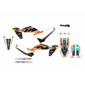 Kit de adhesivos BLACKBIRD Replica Trophy 2022 - KTM SX/SX-F BLACKBIRD 2548R21