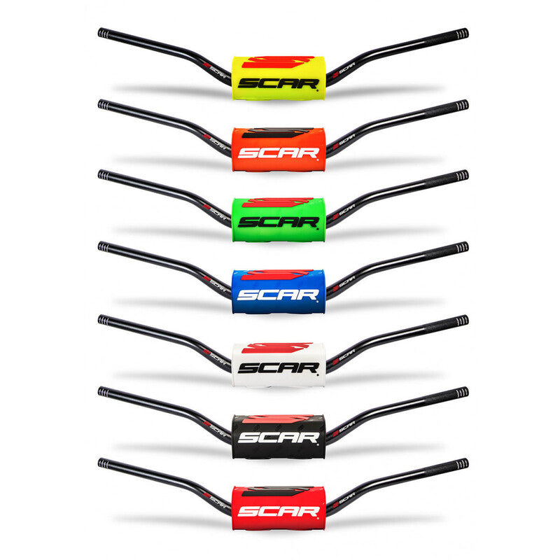 Manillar SCAR O² 28.6mm Mini 65/85 Low Bend SCAR S9142DKBL