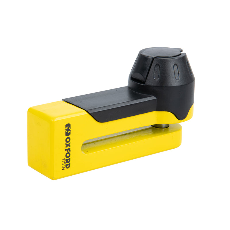 Candado de disco OXFORD Titan ø10mm - amarillo OXFORD LK486