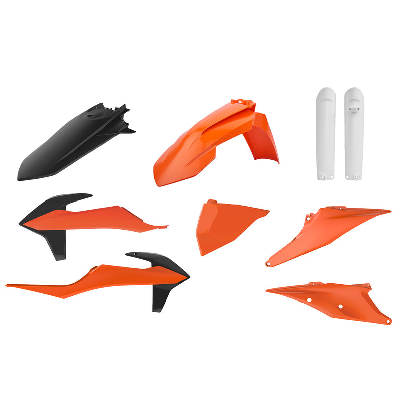Kit de plásticos POLISPORT color OEM - KTM EXC/EXC-F POLISPORT 91015