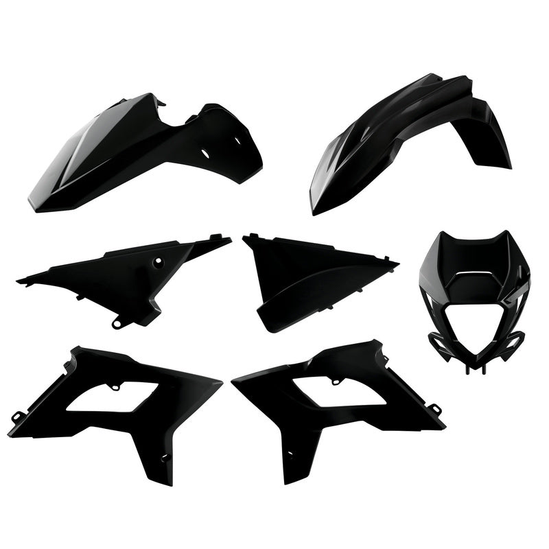 Kit de plásticos POLISPORT negro - Beta RR 2T/4T POLISPORT 91087