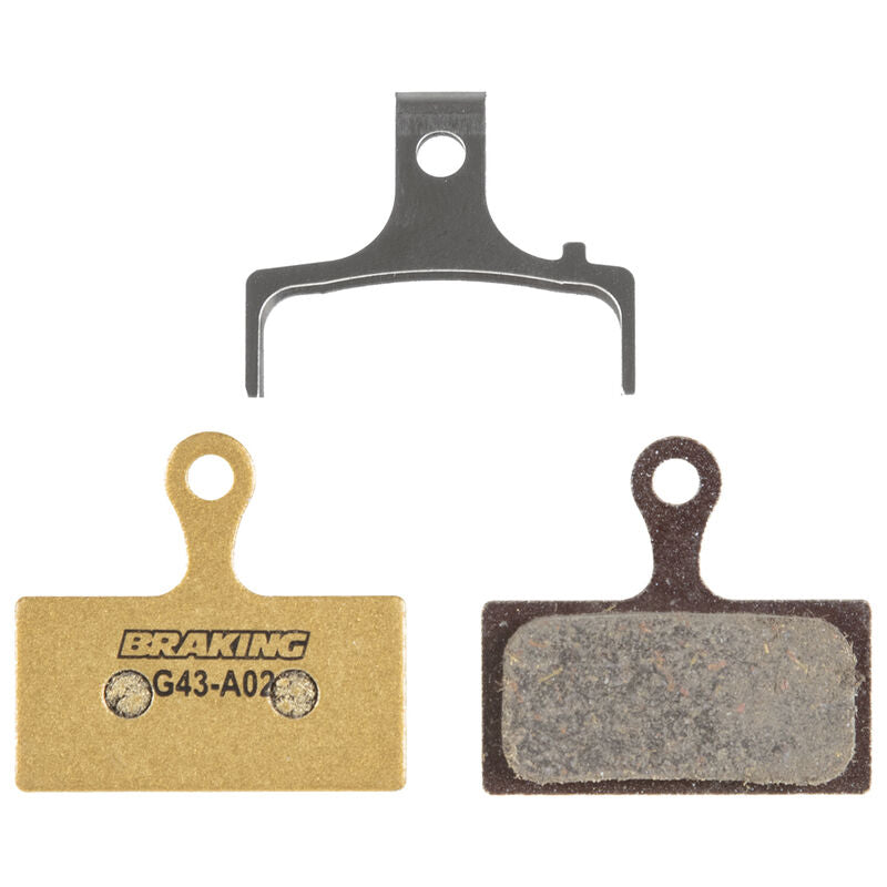 Pastillas de freno bici BRAKING Carbo-Metálicas BRAKING P20008