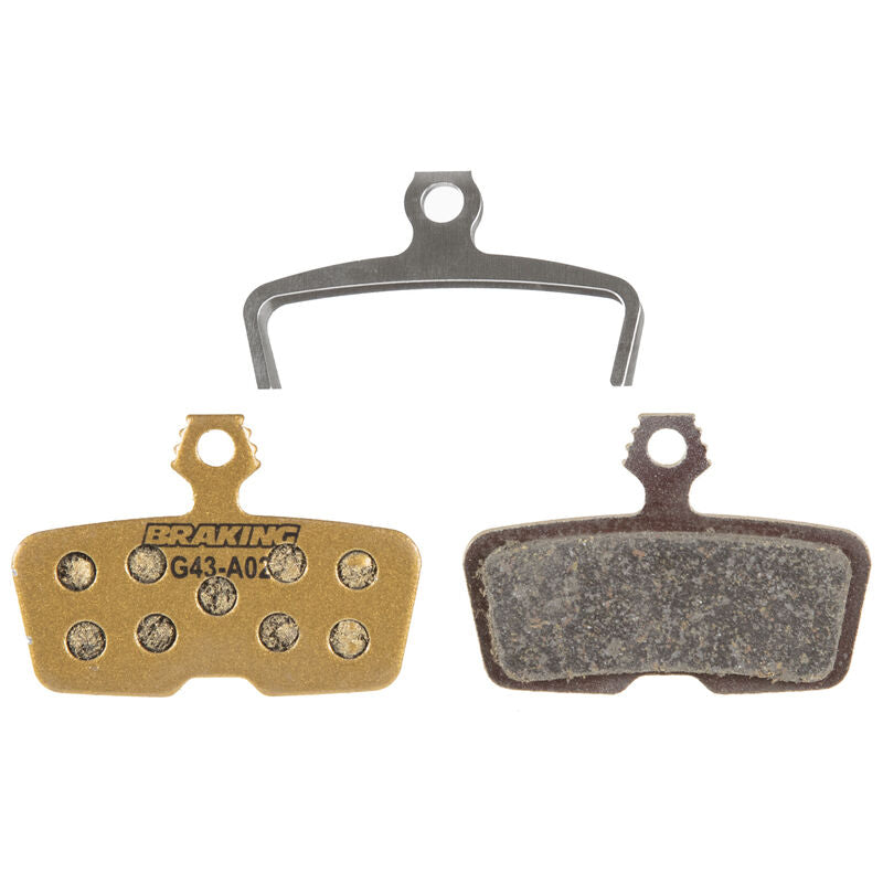 Pastillas de freno bici BRAKING Carbo-Metálicas BRAKING P20011