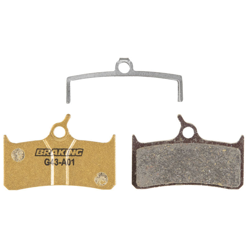 Pastillas de freno bici BRAKING Carbo-Metálicas BRAKING P20013