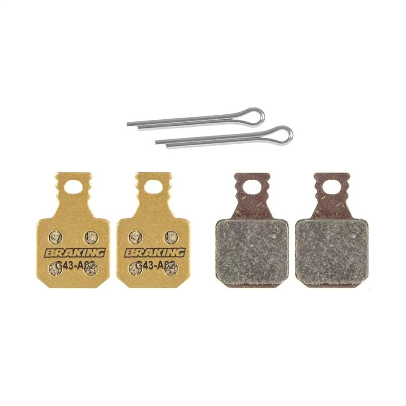 Pastillas de freno bici BRAKING Carbo-Metálicas BRAKING P20022