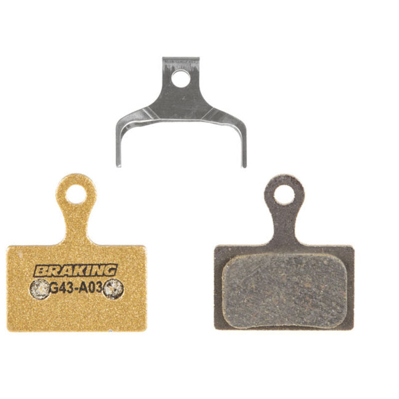 Pastillas de freno bici BRAKING Carbo-Metálicas BRAKING P20025