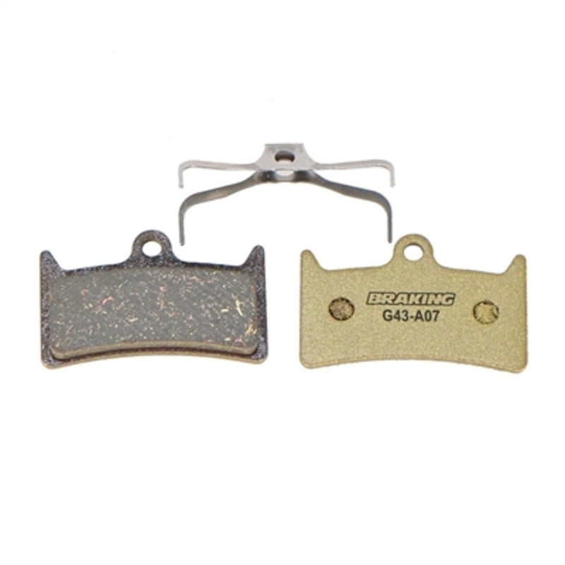Pastillas de freno bici BRAKING Carbo-Metálicas BRAKING P20028