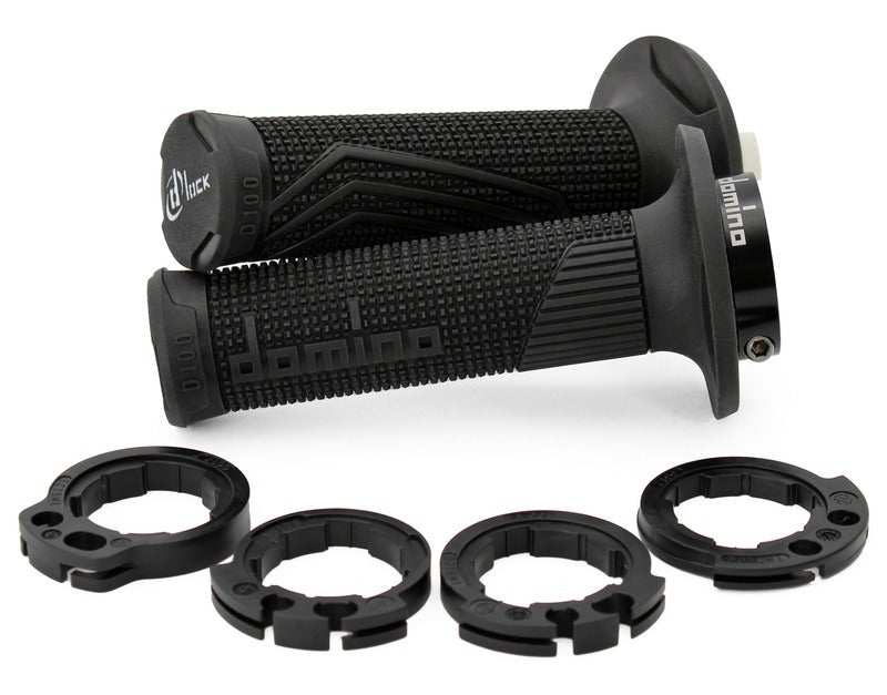 Puños DOMINO D-Lock 4T - 116mm DOMINO D10046C4000A9-0